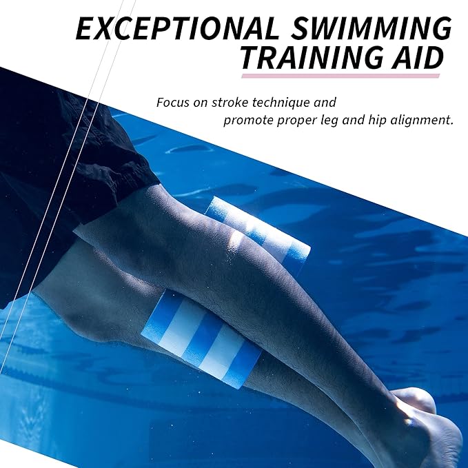 Sunlite Sports EVA 5-Layer Pull Buoy Leg Float - Pool Training Aid, Legs and HIPS Support for Adults, Kids, and Beginners, for Swimming Stroke