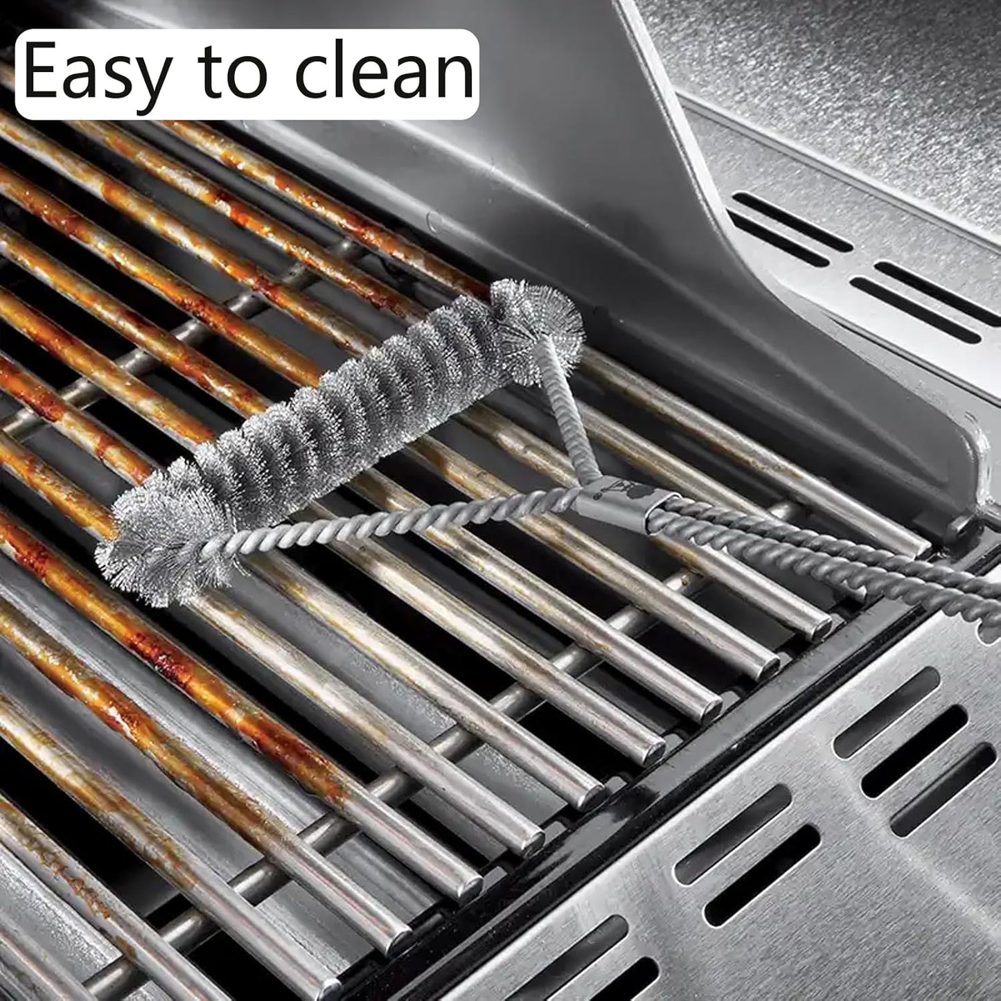 18-1/8" Stainless Steel Grates Replacement for Charbroil 463263110, 463268107, 463271309, 463271312, 463271313, 463271314, 463271315, 466231711, 466247310, 466247512 Kenmore Gas Grill