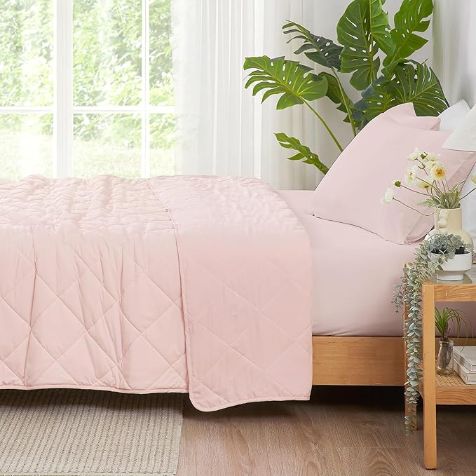 Cozy Bliss Cooling Blanket for Hot Sleepers, Q-Max 0.4 Cooling Comfort King Size, Cold Blankets for Night Sweats Sleeping, Ultra-Cool Lightweight Breathable Summer Blanket for Bed