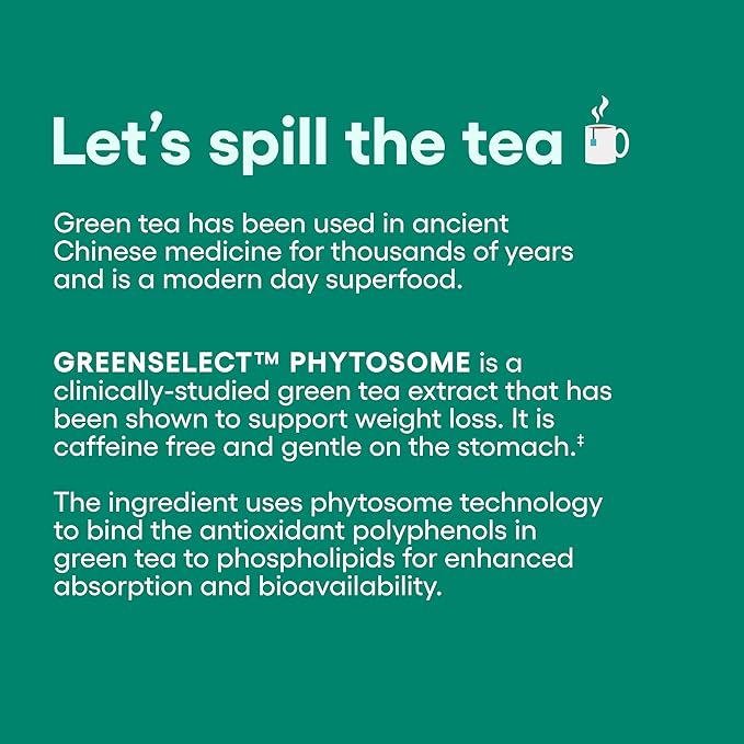 Physician's CHOICE Probiotics for Weight Management & Bloating - 6 Probiotic Strains - Prebiotics - Key ingredient Cayenne - Supports Gut Health - Weight Management for Women & Men - Green Tea - 30 CT