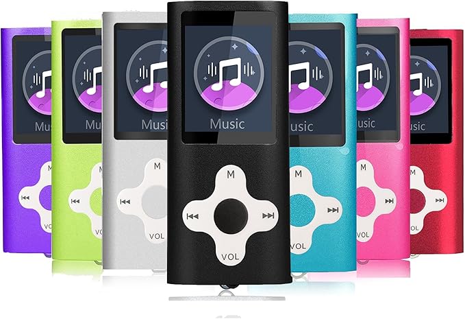 Mp3 Player,Music Player with a 16 GB Memory Card Portable Digital Music Player/Video/Voice Record/FM Radio/E-Book Reader/Photo Viewer/1.8 LCD (Sky Blue)