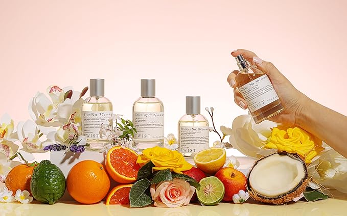 Twist Mountain No. 65 - Inspired by DG Lig. Blue EDT, Long-Lasting Eau Da Parfum for Women, Vegan, Clean Ingredients, Lemon & Apple – Spray 100 ml | 3.4 fl. oz.