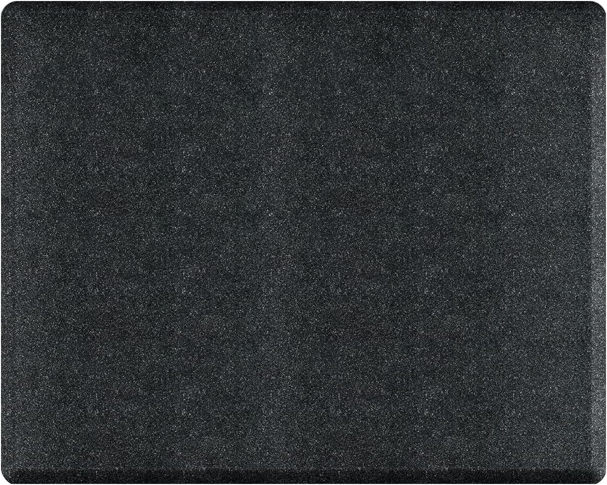 WellnessMats Granite Collection Anti-Fatigue Floor Mat, Polyurethane – Ergonomic Support Pad for Home, Kitchen, Garage, Office Standing Desk – Water Resistant - Made in USA