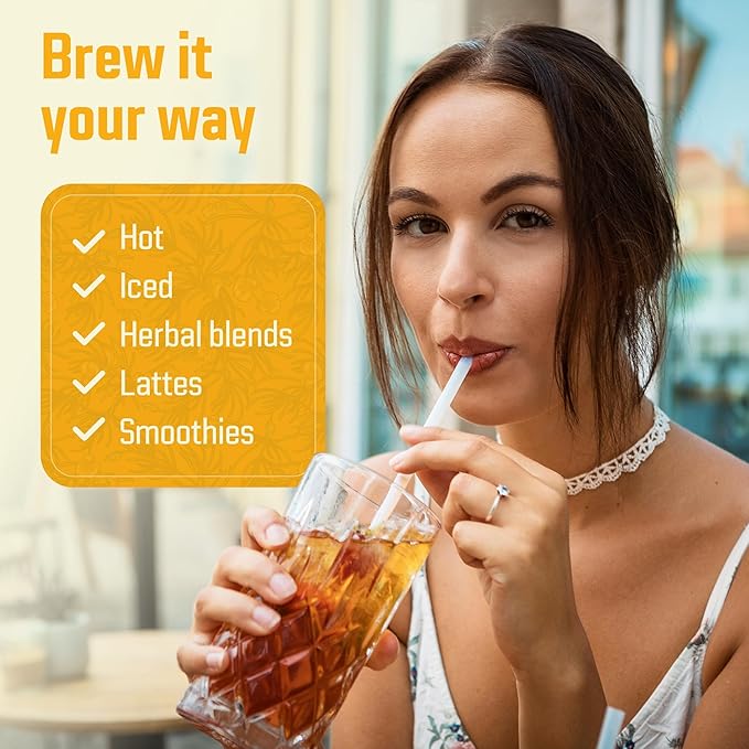 Cederberg Tea Company Lemon Honeycomb Rooibos Tea Bags - Made with Organic Red Rooibos Tea, South African Herbal Tea, Naturally Caffeine Free Tea, Small Batch - Select Blend Non-GMO, Premium Leaf, Antioxidant-Rich, 30 Count