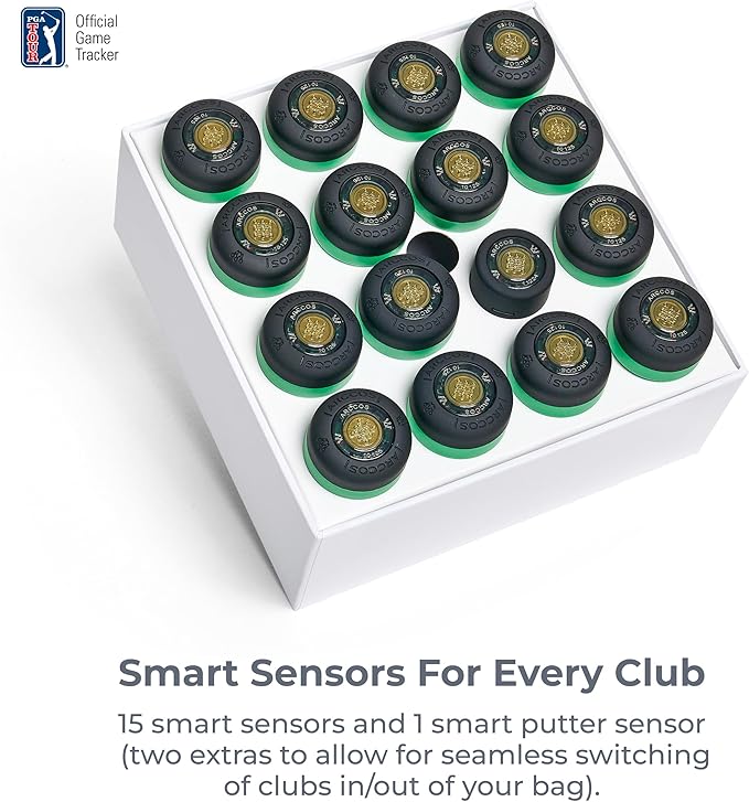 Arccos Smart Sensors Bundle - Gen 4 Smoke Sensors, Link Pro & 1st Year's Membership