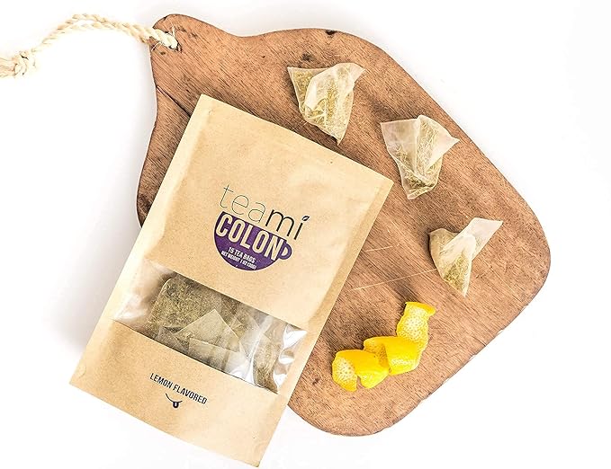 Teami® Colon Detox Tea | All Natural Cleanse tea for Men & Women | 30 Day Supply, 15 Tea Bags (Lemon)
