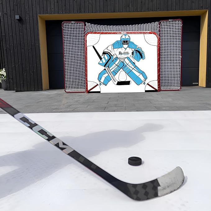 Premier Sports – Hockey Flooring Tiles for Training - 15 Pack of 12 x 12“ – Hockey Floor Mat for Creating Training Space - Hockey Training Equipment – for Hockey Stickhandling and Shooting Practice