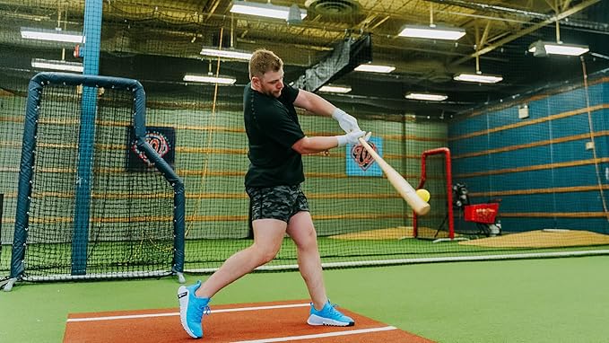 Marv Hitting Balls - 2 Dozen (24 Pack) | 10oz Heavy Training Baseballs for Power, Strength & Barrel Accuracy | Soft Shell & Bat Safe | Limited Flight | Ideal for Baseball and Softball Drills