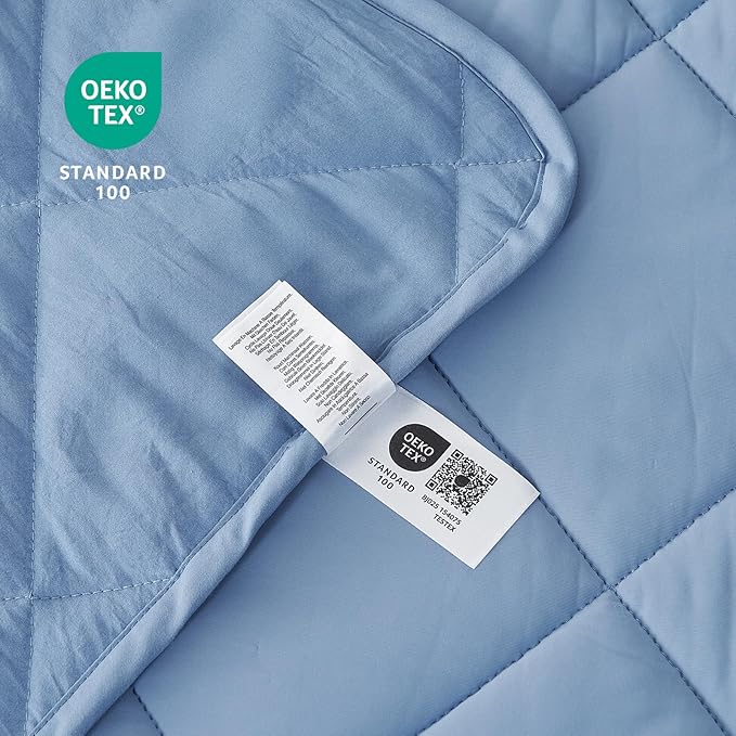 Cozy Bliss Cooling Blanket for Hot Sleepers, Q-Max 0.4 Cooling Comfort for Girls Boys, Cold Blankets for Night Sweats Sleeping, Ultra-Cool Lightweight Breathable Summer Blanket for Travel