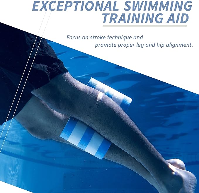 Sunlite Sports EVA 5-Layer Pull Buoy Leg Float - Pool Training Aid, Legs and HIPS Support for Adults, Kids, and Beginners, for Swimming Stroke