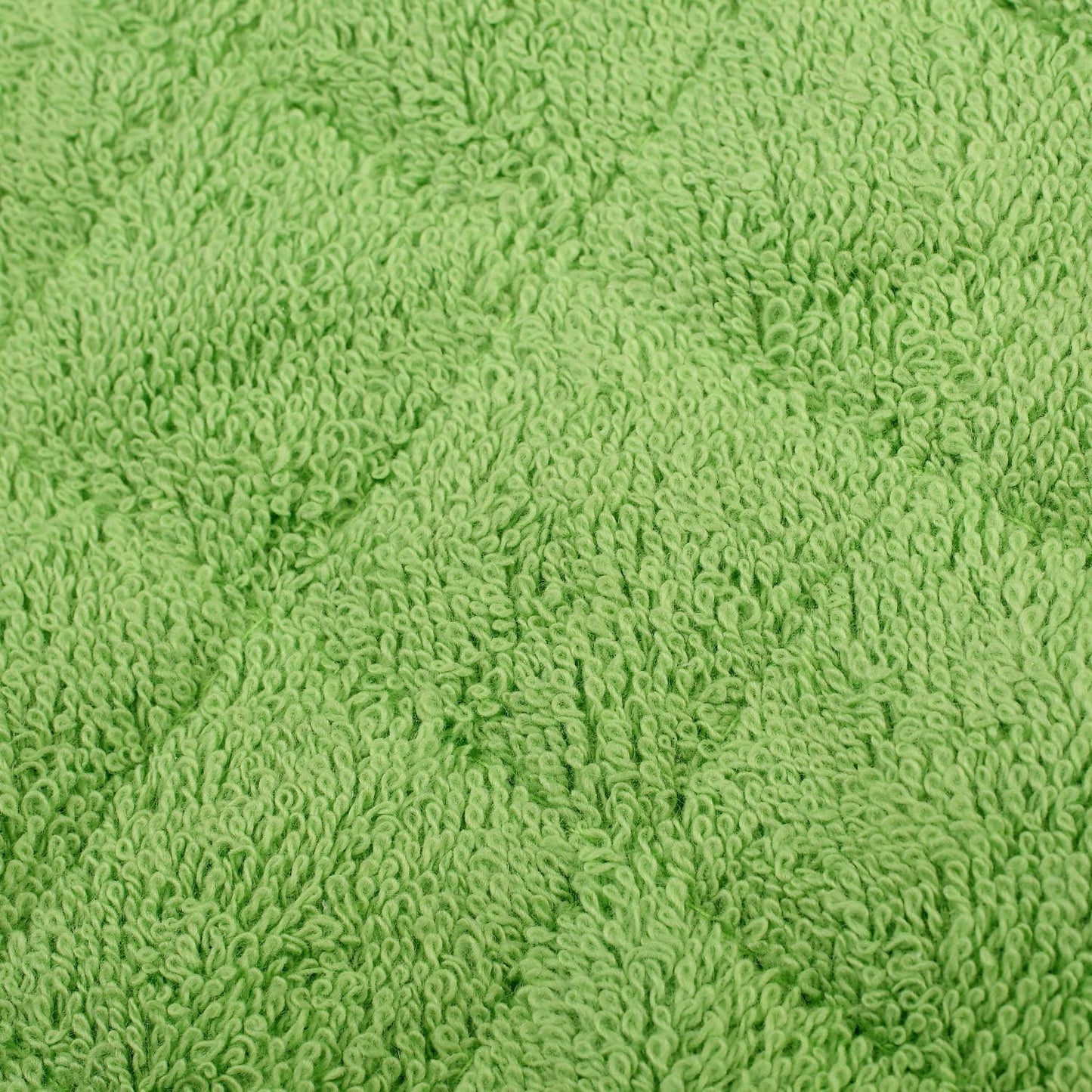 100% Cotton Kitchen Everyday Basic Terry Pot Holder Heat Resistant Coaster Potholder for Cooking and Baking Set of 5 Apple Green