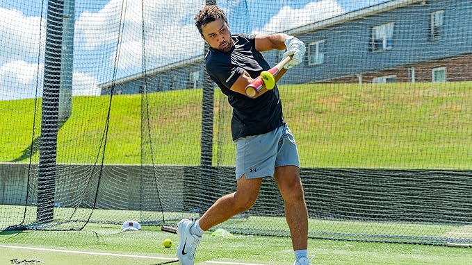 Marv Hitting Balls - 2 Dozen (24 Pack) | 10oz Heavy Training Baseballs for Power, Strength & Barrel Accuracy | Soft Shell & Bat Safe | Limited Flight | Ideal for Baseball and Softball Drills