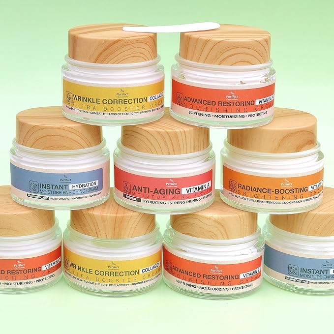 Purifect Wrinkle Correction Collagen Ultra Booster Cream, Anti-Aging and Anti Wrinkle Face Cream, Strengthens and Hydrates Skin, Youthful and Glowing Complexion 50ml