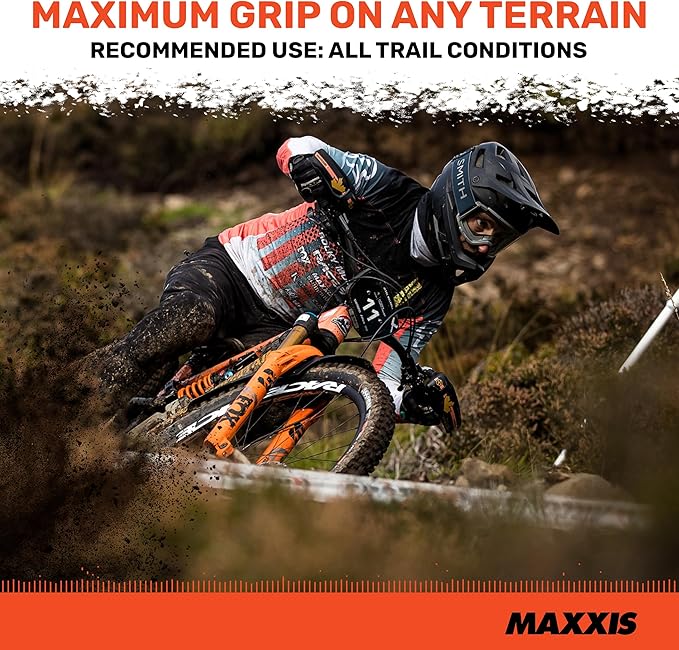 MAXXIS High Roller II Mountain Bike Tire - 26" 27.5" & 29" - Bundle with Cycle Crew Tire Lever