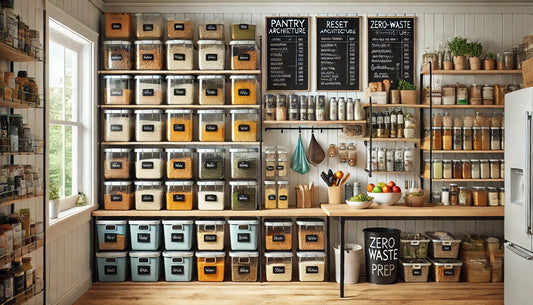 Pantry Reset Architecture: A Professional System for Containers, Labels, and Zero-Waste Meal Prep