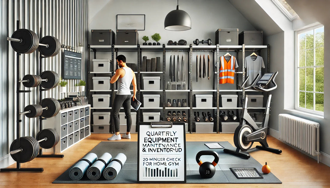 Quarterly Equipment Maintenance & Inventory Audit: 20-Minute Gear Check for Home Gym