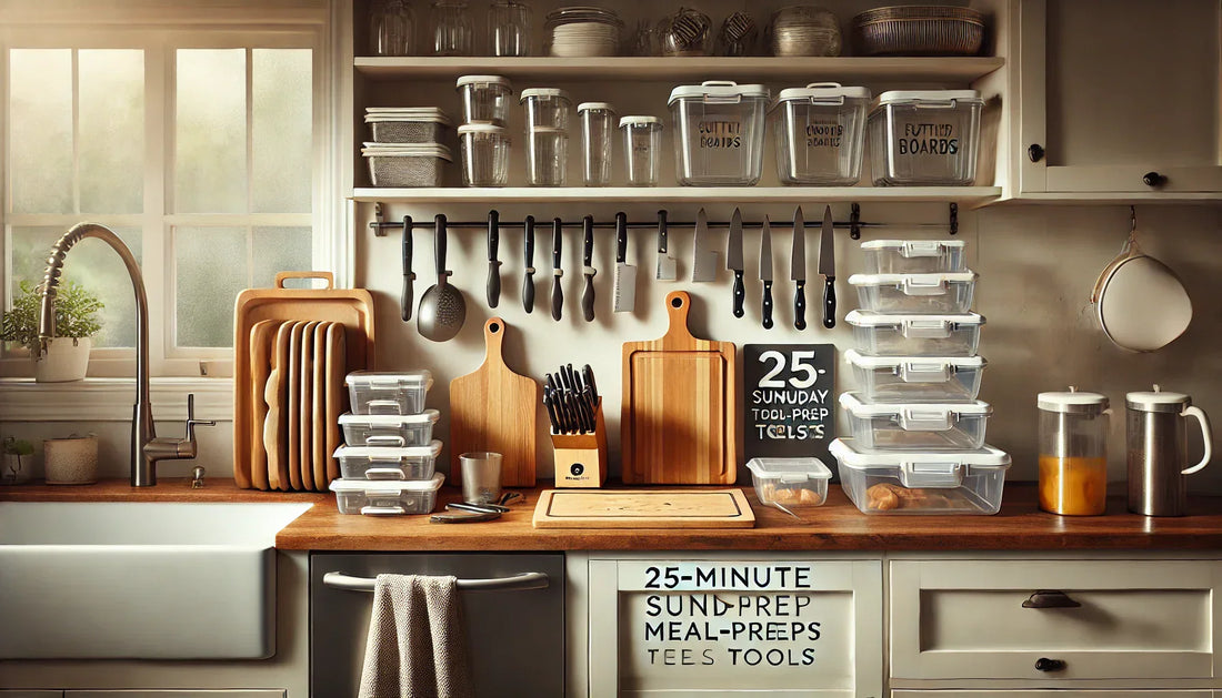Sunday Meal-Prep Tools Reset: A 25-Minute Ritual for Knives, Boards & Containers