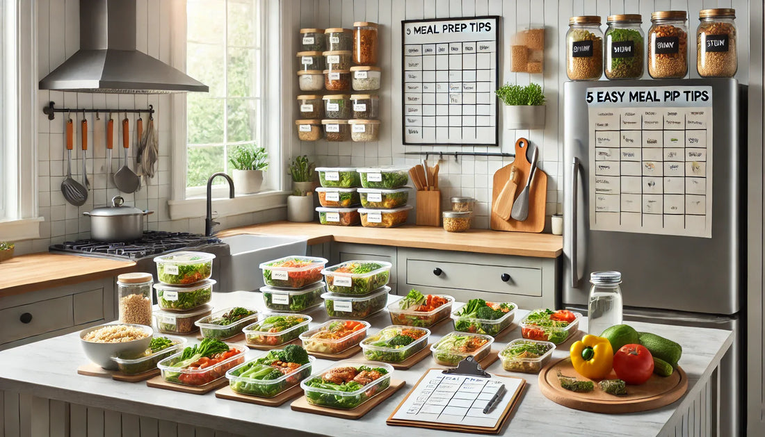 5 Easy Meal Prep Tips to Save Time and Eat Better Every Week