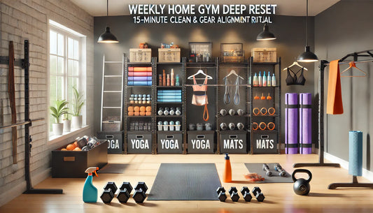 Weekly Home Gym Deep Reset: 15-Minute Clean & Gear Alignment Ritual