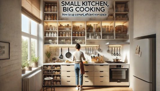 Small Kitchen, Big Cooking: How to Set Up a Smart, Efficient Workspace