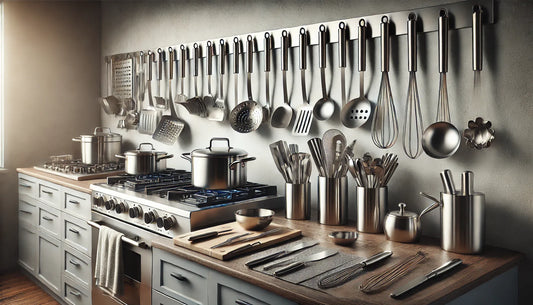 Stainless Steel Utensils: Timeless Tools of Precision, Strength, and Culinary Elegance