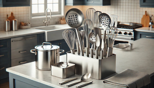Stainless Steel Utensils: Professional-Grade Tools of Strength, Precision, and Everyday Grace
