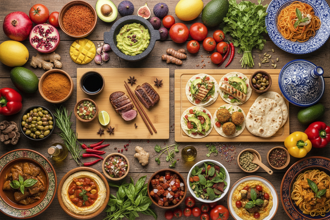 Exploring World Cuisines: Bring Global Flavors to Your Home Kitchen