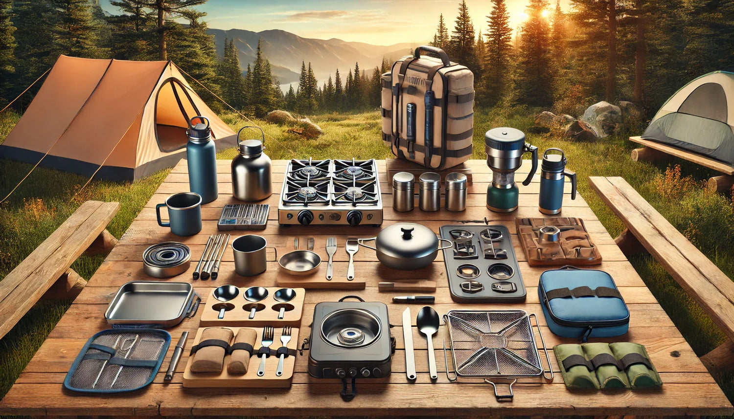Camping & On-the-Go Cooking Kits