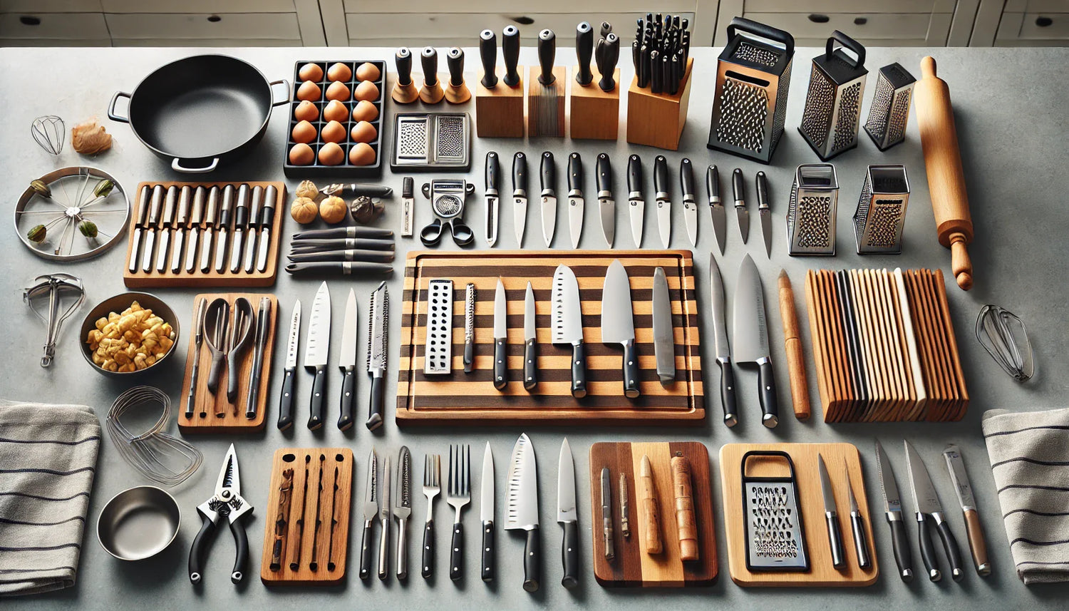 Prep Tools, Knives & Cutting Boards