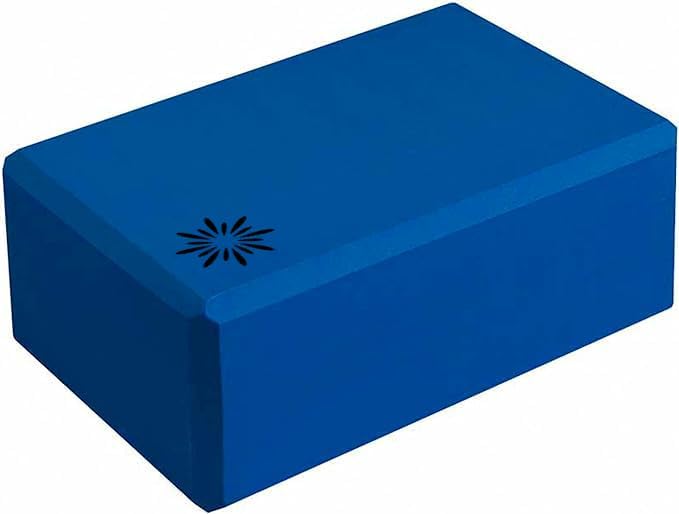 Sunshine Yoga 4" Yoga Block, 10 Pack Bulk EVA Foam Yoga Blocks, Firm and Supportive Yoga Brick, Balance Foam for Stretching, Pilates, and Workout, 4" x 6" x 9"
