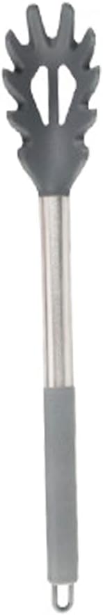Silicone Pasta Fork, Spaghetti Server, Professional Pasta Server Spoon Heat Resistant Noodle Spoon, Spaghetti Strainer Best Cooking Tools