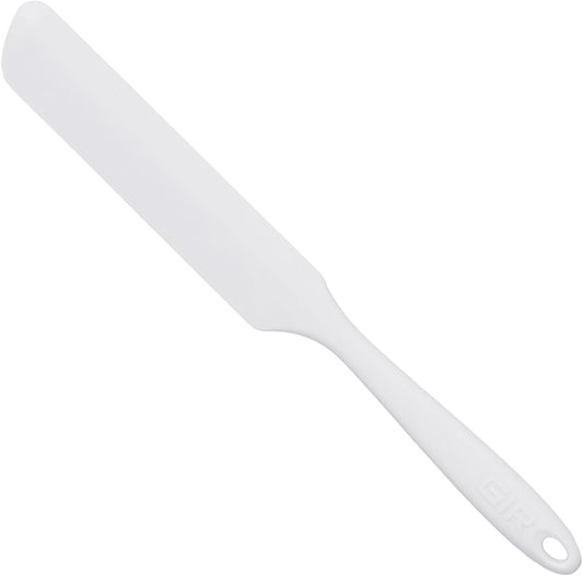 GIR: Get It Right Silicone Spreader - Silicone Butter Spreader - Food Grade Scraper - BPA & BPS Free - Baking Supplies - Home & Kitchen Gadgets - 10" x 1.10" - Studio White