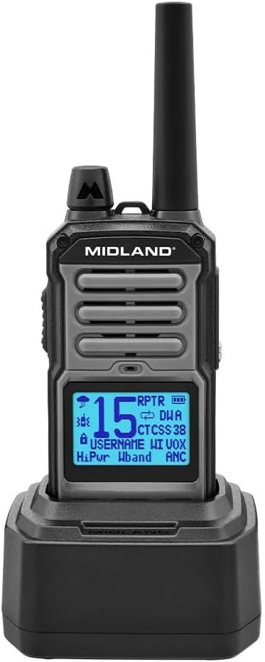 Midland GXT67 Pro GMRS Two Way Radio - 4 Pack Bundle