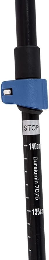 York Nordic Hiking & Walking Poles - Cushion Foam Grips w/Nordic Strap - Lightweight, Adjustable, and Great for Balance -2 Pieces w/Flip Locks, and Travel Bag - Heights 5'4"-6'2"