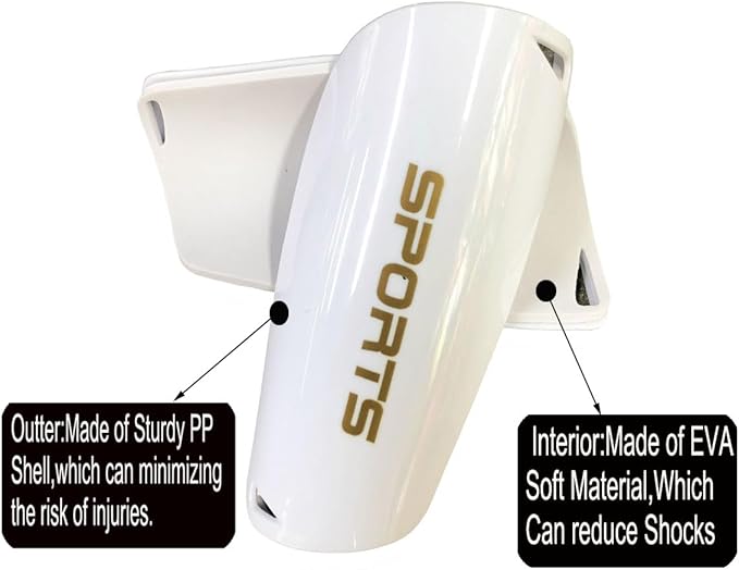 Soccer Shin Guards for Kid Youth Teen Adult - Shin Guards Sleeves with Inserted Pocket Cushion Protection Reduce Shocks and Injuries for TeamSports