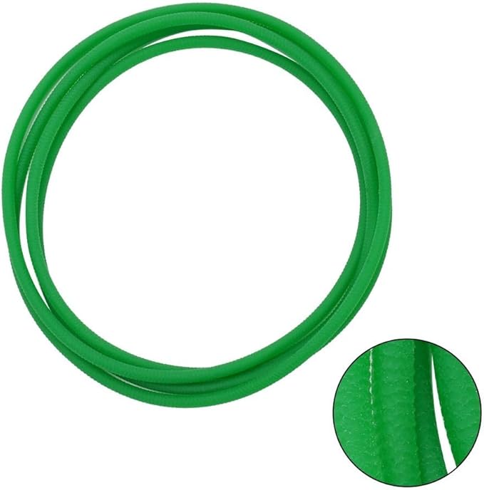 Bicycle Roller Drive Replacement Belt, Bicycle Roller Riding Table Drive Cord for BikeTrainer Roller 5mm X 185cm(Green)