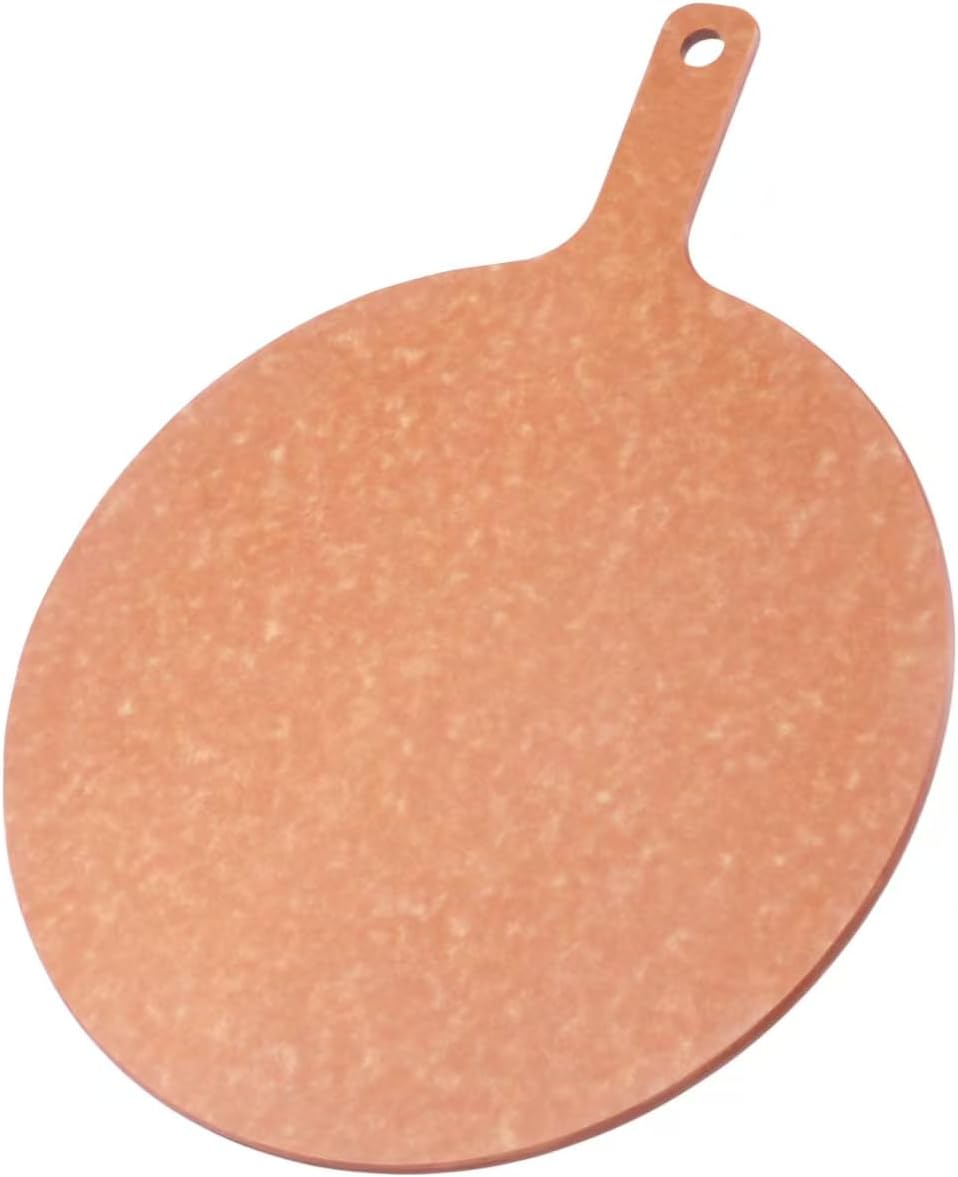 Pizza board 20"X16"Round Cutting Board Cutting Boards Wood For Kitchen with Handle Pizza Peel