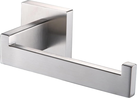 KOKOSIRI Toilet Paper Roll Holder Brushed Nickel Toilet Paper Holder Stainless Steel for Kitchen Bathroom Dispenser Wall Mounted, B2003BR
