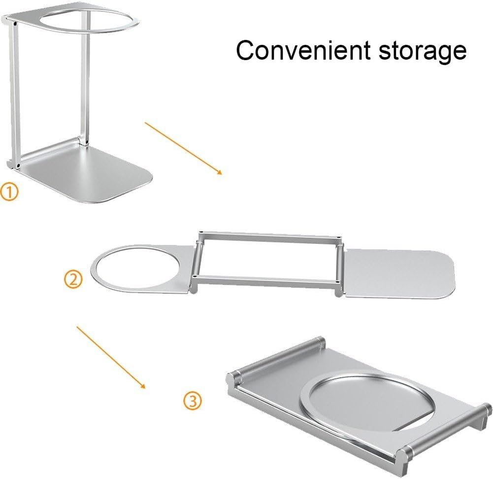 Coffee Drip Holder with Base Coffee Dripper Stand Coffee Filter Holder Portable Espresso Tool for Outdoor Travel Camping