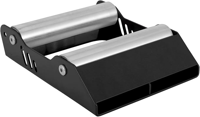 Motorcycle Wheel Cleaning Stand Paddock Roller Stand 600 Capacity Universal for Tire Cleaning Chain Lubrication for Dirt Pit Street Bike Black