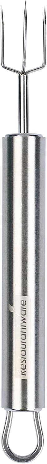 Restaurantware-German Standard 6.1 Inch Granny Forks, 24 Prong Potato Forks - Ergonomic Handle, Dishwashable, Stainless Steel Carving Fork, Heavy-Duty, For Kitchen Roast