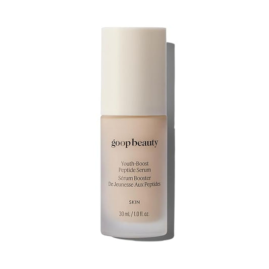 goop Beauty Peptide Serum |Reduces Fine Lines, Wrinkles, & Dark Spots | Peptides, Ceramides, & Niacinamide | Anti Aging Treatment to Improve Firmness & Elasticity | 1 fl oz
