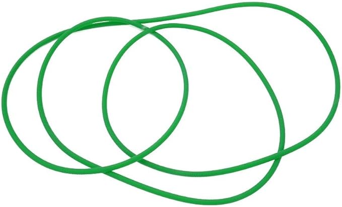 Bicycle Roller Drive Replacement Belt, Bicycle Roller Riding Table Drive Cord for BikeTrainer Roller 5mm X 185cm(Green)