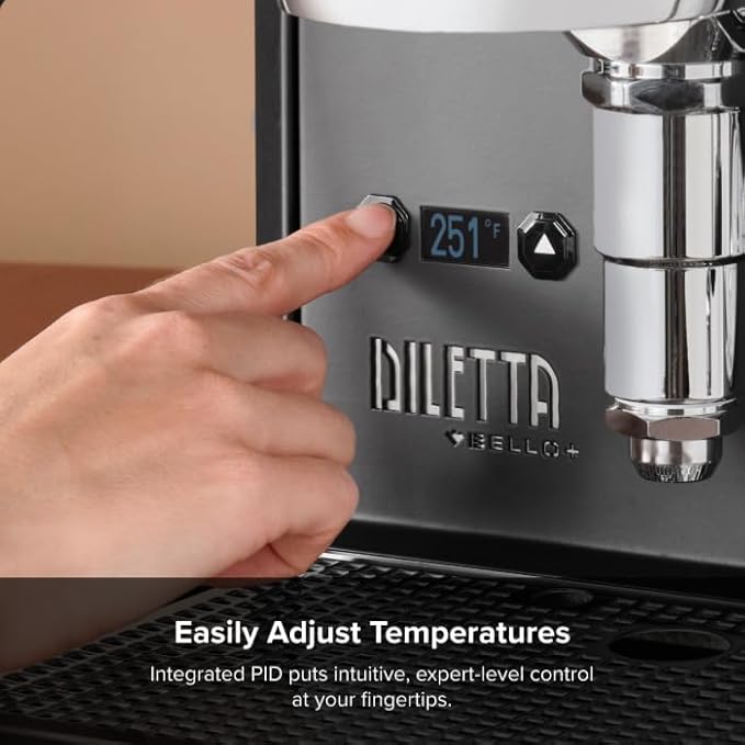 Diletta Bello+ Espresso Machine (Stainless Steel)