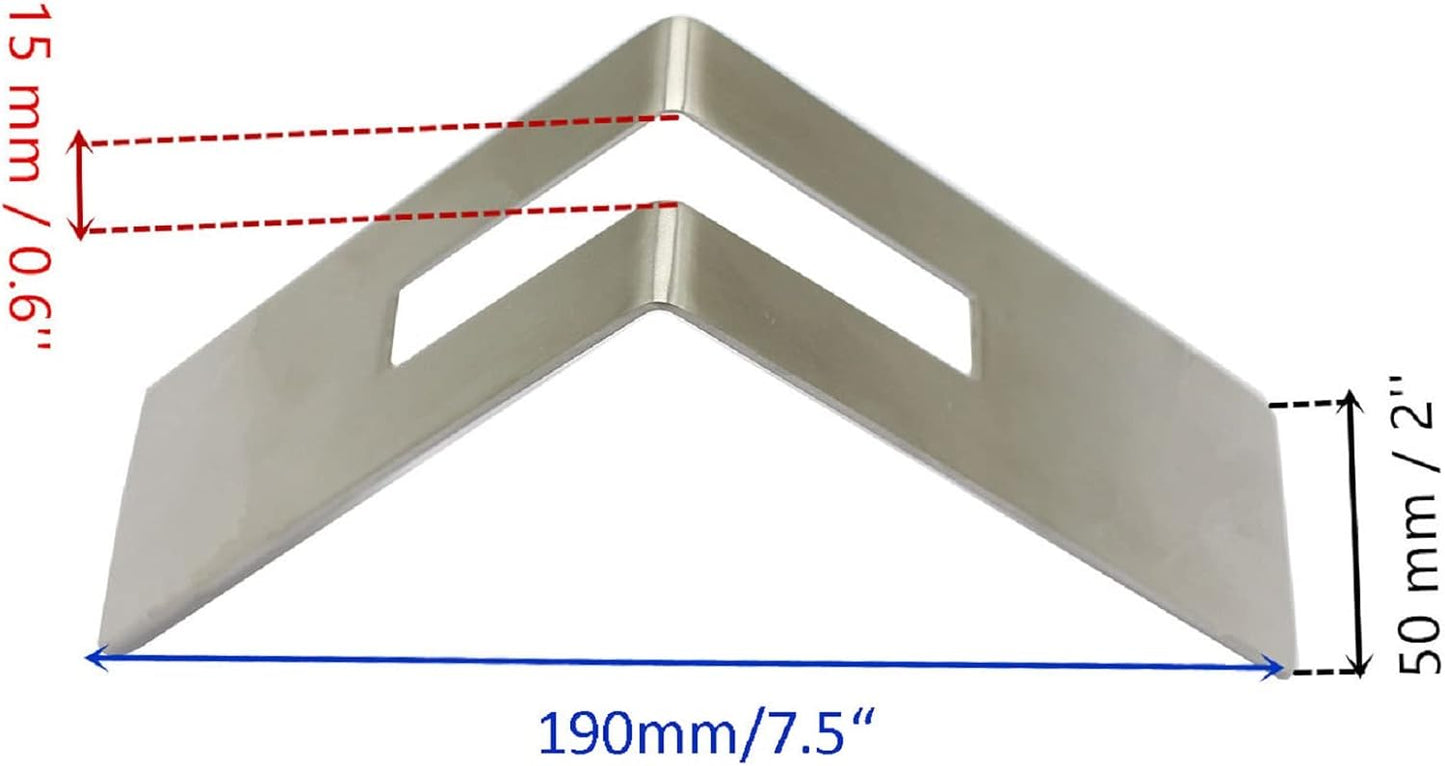 MIAO JIN Coffee Filter Paper Holder,Stainless Steel Coffee Paper Storage Container Dispenser Rack Coffee Filter Stand (Silver)