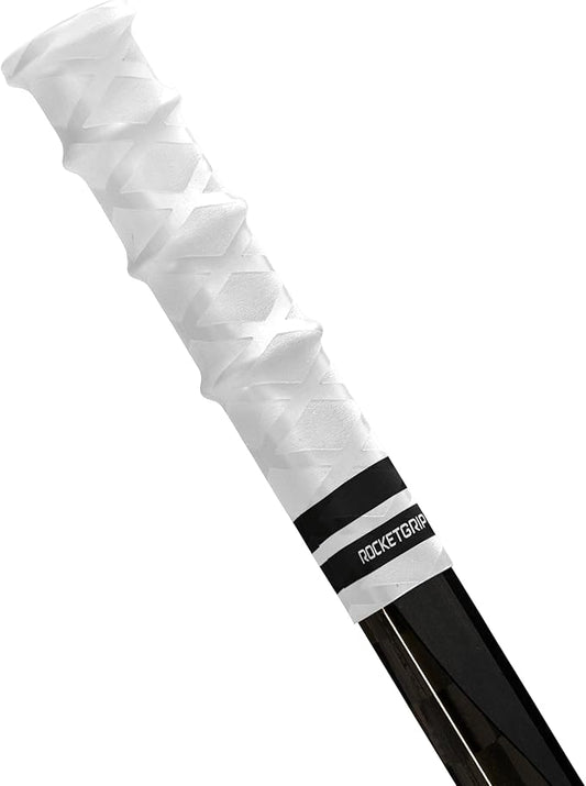 Hockey Stick Rubber Replacement Grip - Better Than Grip Tapes - Long Lasting Premium Quality Easy to Install Ice Hockey Sports Grip for Adults and Kids