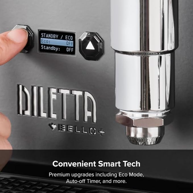 Diletta Bello+ Espresso Machine (Stainless Steel)