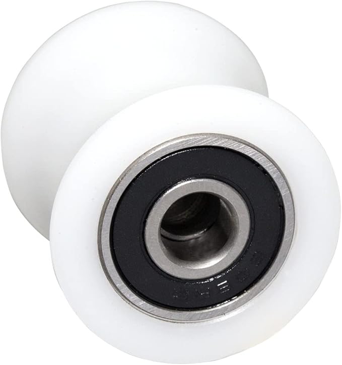 Total Trainer Rollers/Wheels of 4 for Models DLX, DLX II, DLX III, Adv DLX, Pilates, Pilates Pro 2500, 3000, 4000，570, 2000 （White）