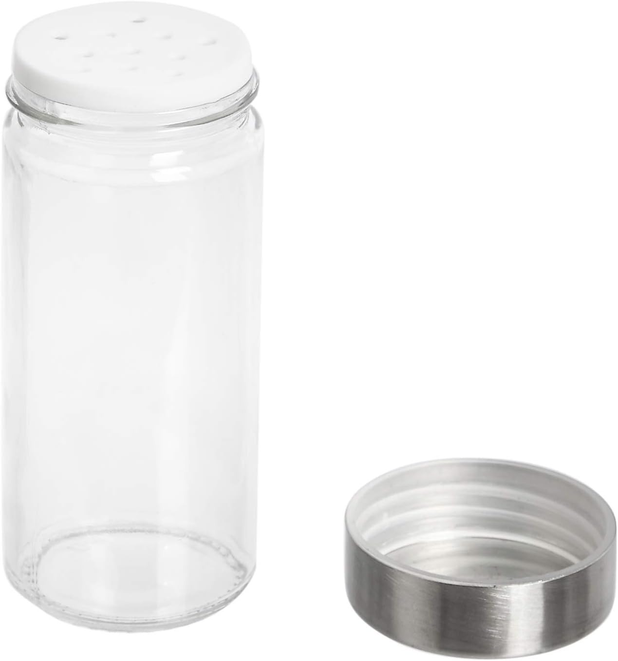 Amazon Basics 20 Jars Spice Organizer Rack, Silver