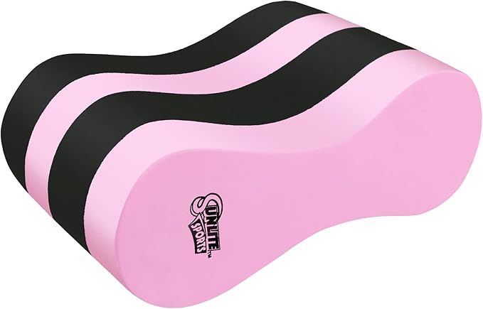 Sunlite Sports EVA 5-Layer Pull Buoy Leg Float - Pool Training Aid, Legs and HIPS Support for Adults, Kids, and Beginners, for Swimming Stroke
